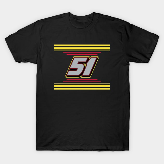 Jeremy Clements #51 2024 NASCAR Design T-Shirt by AR Designs 